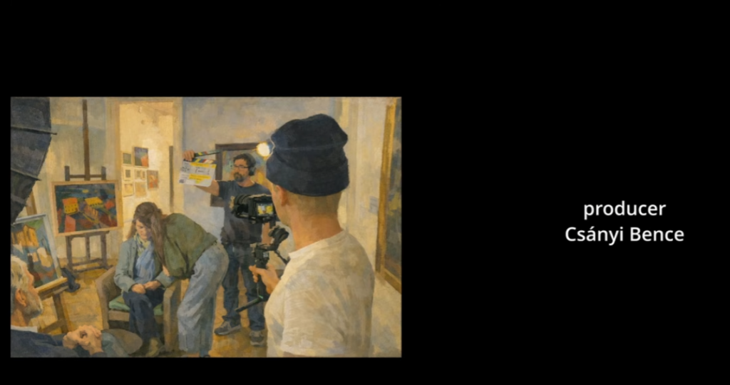 Alapítók és ősök – filmforgatási pillanat